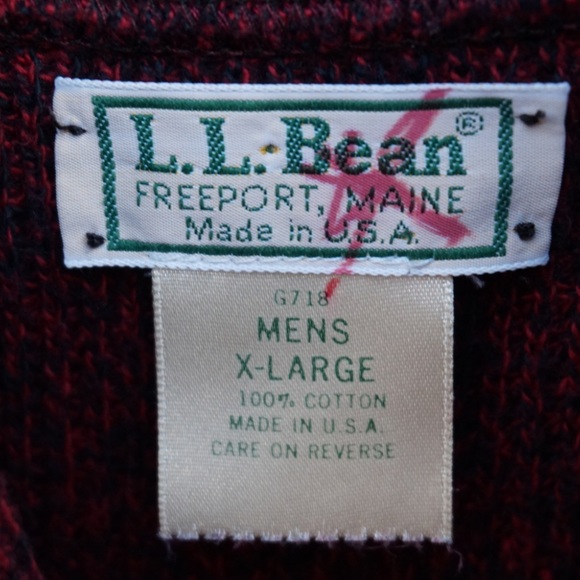 LL Bean Soft and Warm Cotton Pullover Sweater - Picture 7 of 7